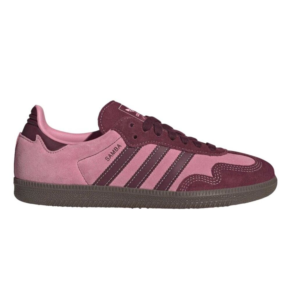 Adidas Womens/Ladies Samba OG Leather Sneakers / Pink